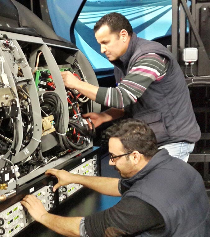 Simulator Modernization Program maintenance