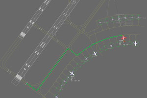 Air traffic simulator Pseudo Pilot Working Position