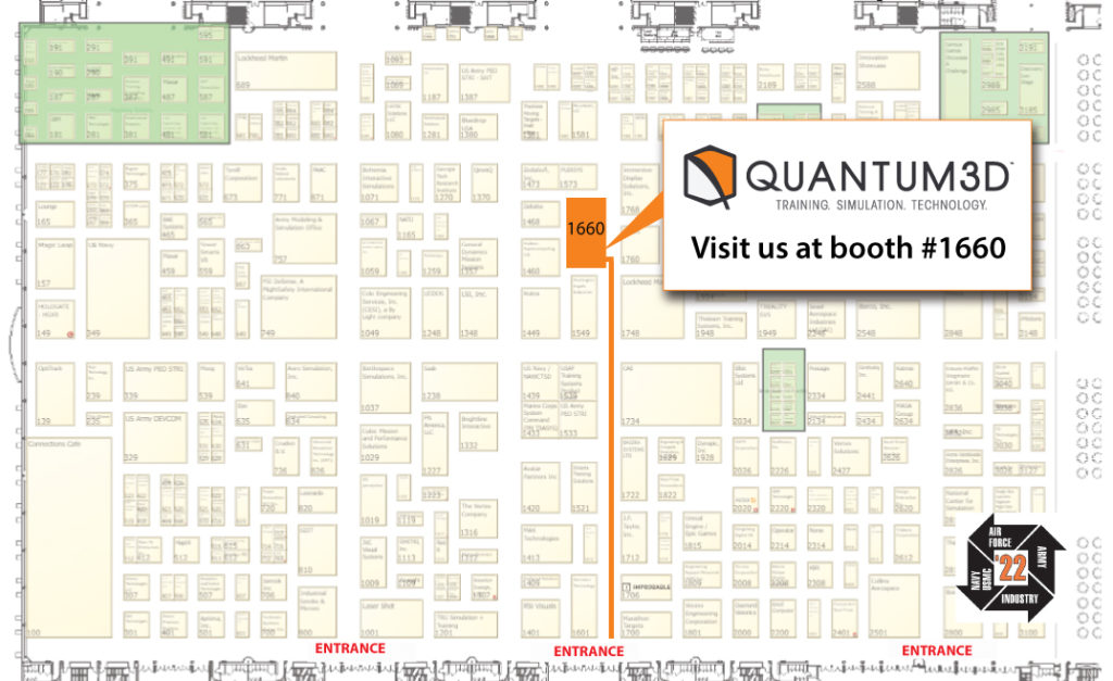 I/ITSEC 2022 - Quantum3D