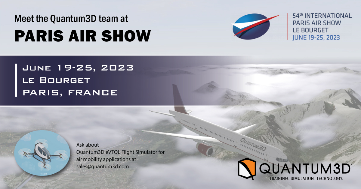 paris air show 2023 Quantum3D