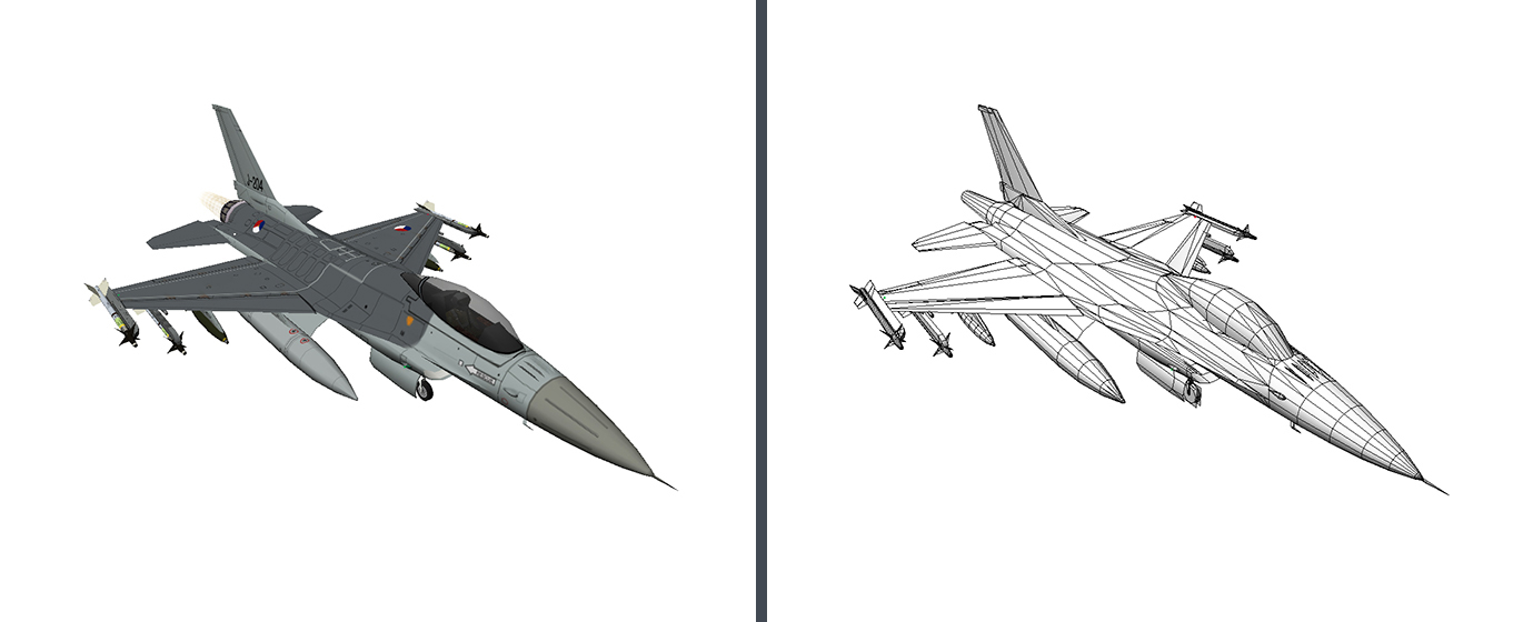 F16A Fighting Falcon 