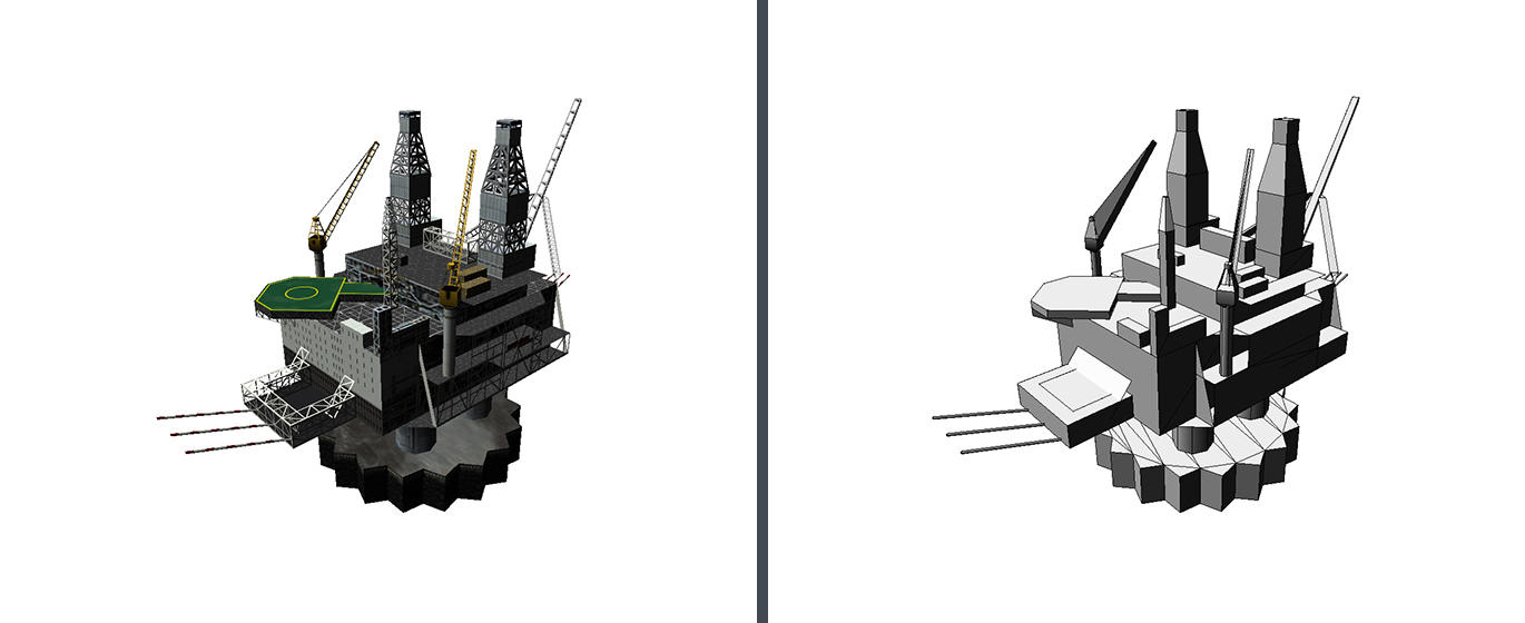 Hibernia Oil Platform 